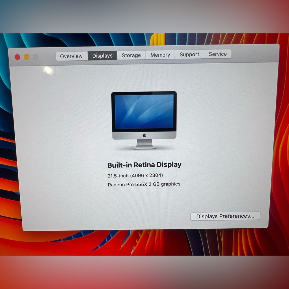 Apple iMac with Vivid Display - Silver and Black Tested Working Perfect 2019 - Picture 3 of 13